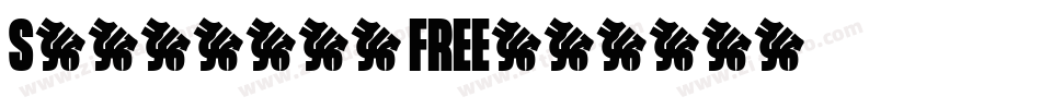 Swansong FREE字体转换